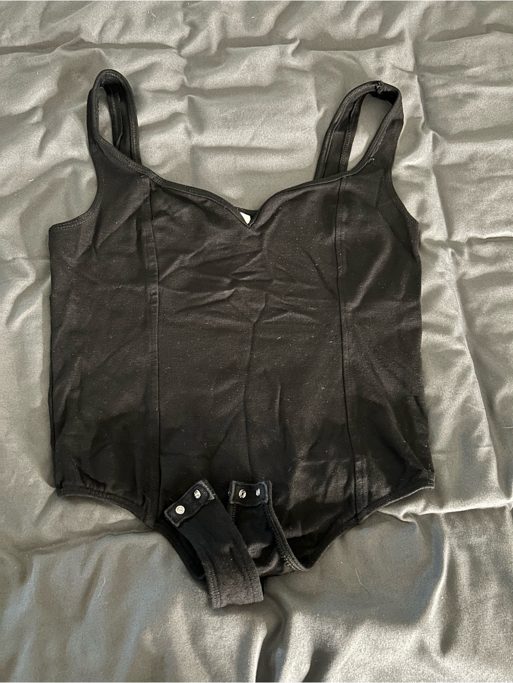 Black Rue 21 One-Piece Bodysuit